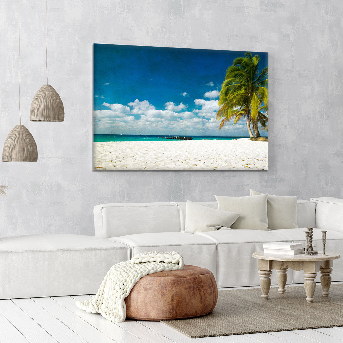 tropical beach Canvas Print or Poster - Canvas Art Rocks - 6