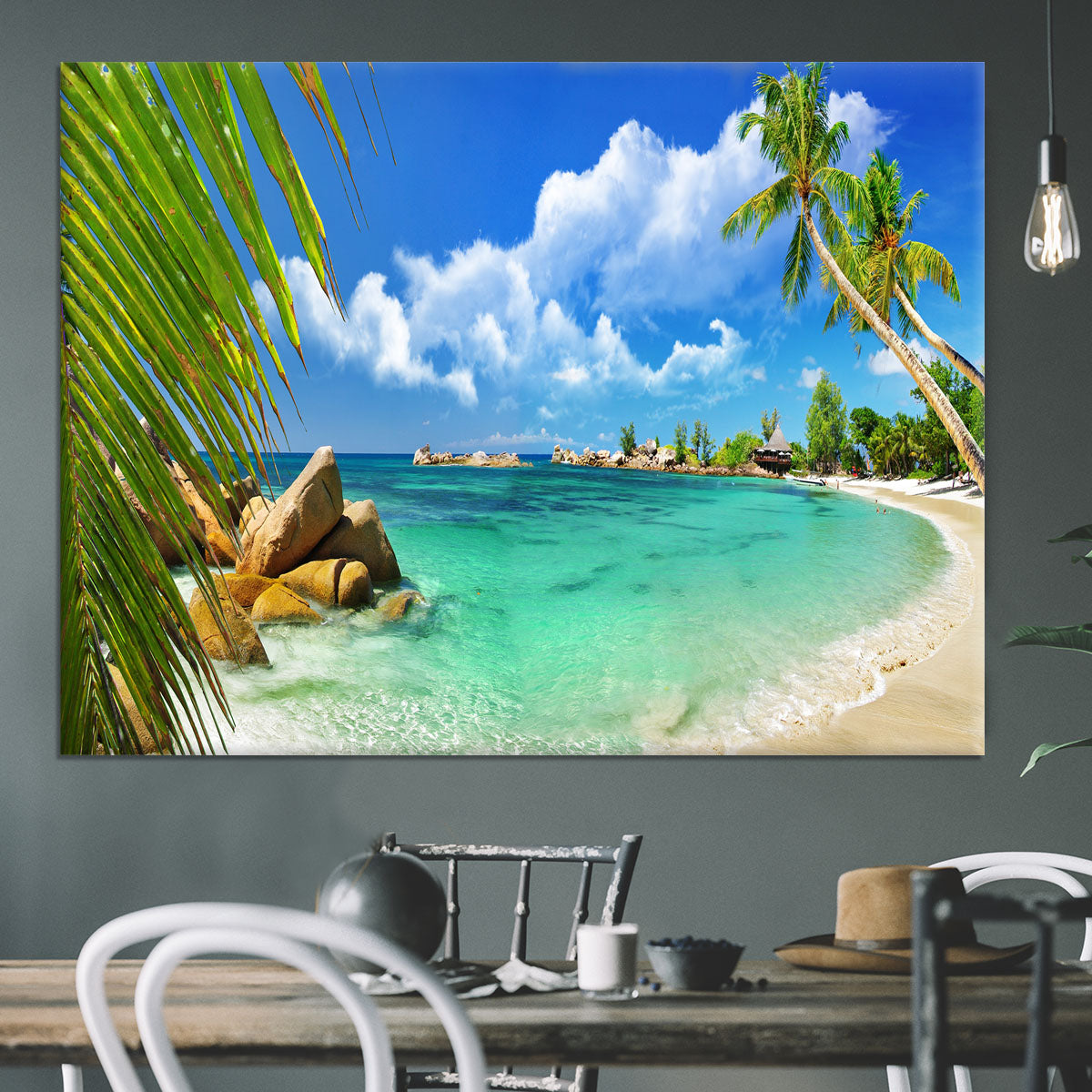 tropical paradise Canvas Print or Poster - Canvas Art Rocks - 3
