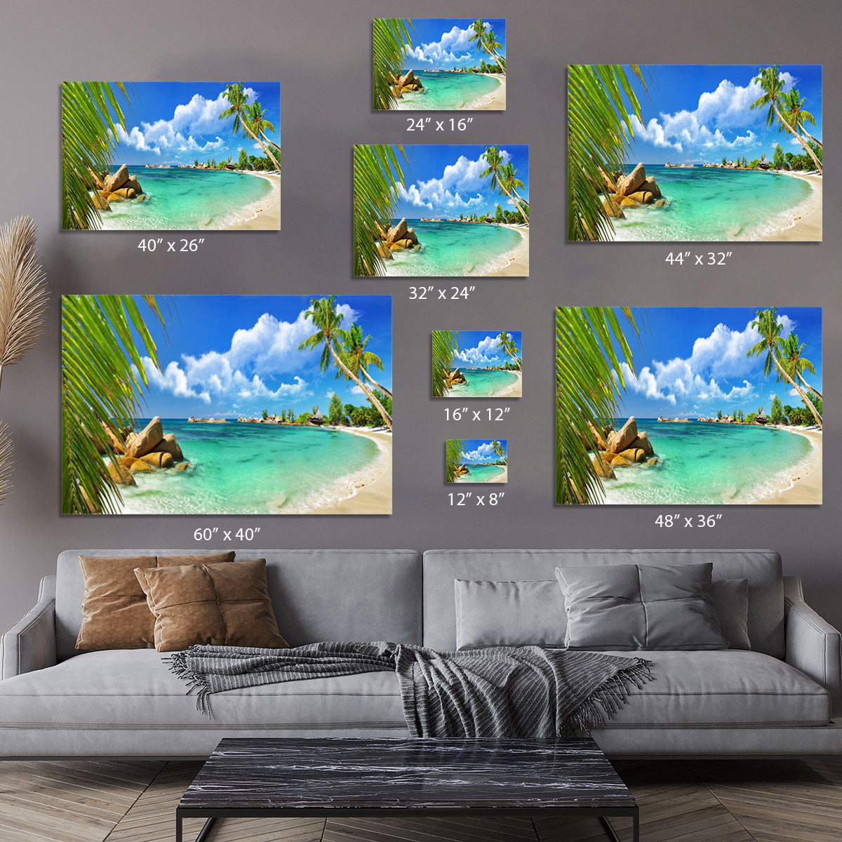 tropical paradise Canvas Print or Poster - Canvas Art Rocks - 7