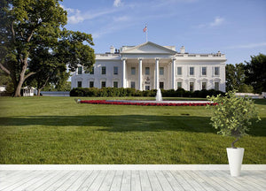 white house washington dc Wall Mural Wallpaper - Canvas Art Rocks - 4
