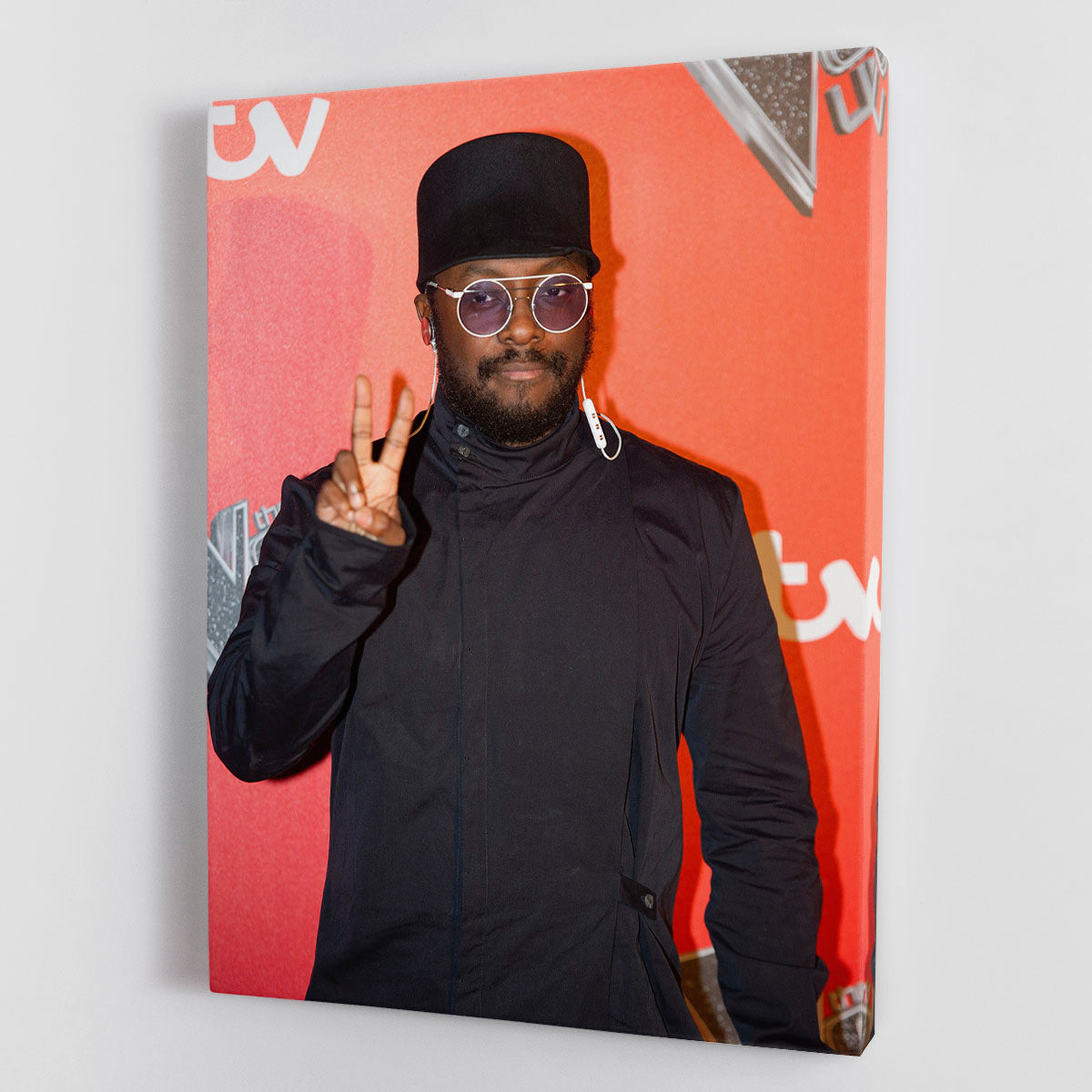 will I am in a hat Canvas Print or Poster - Canvas Art Rocks - 1