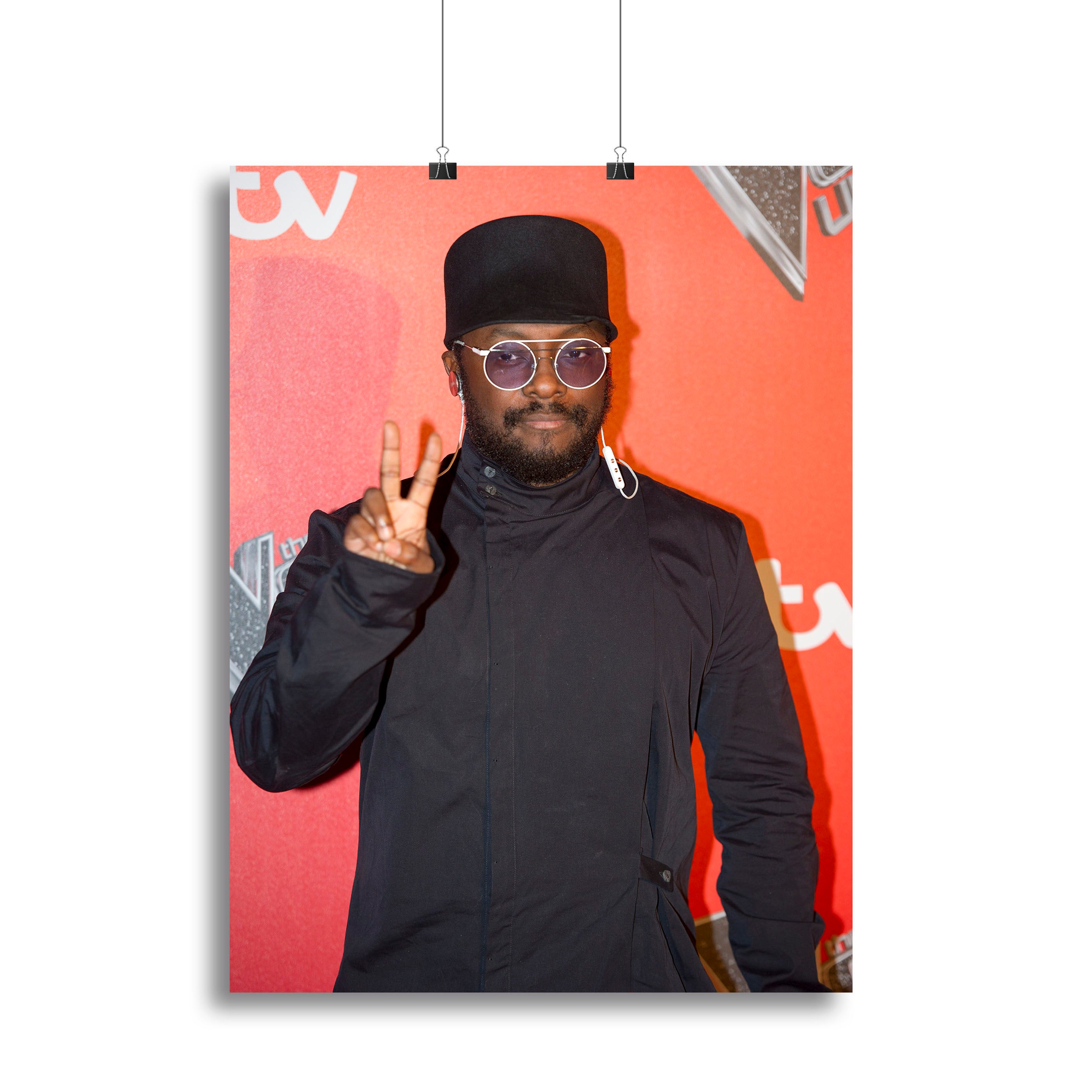 will I am in a hat Canvas Print or Poster - Canvas Art Rocks - 2