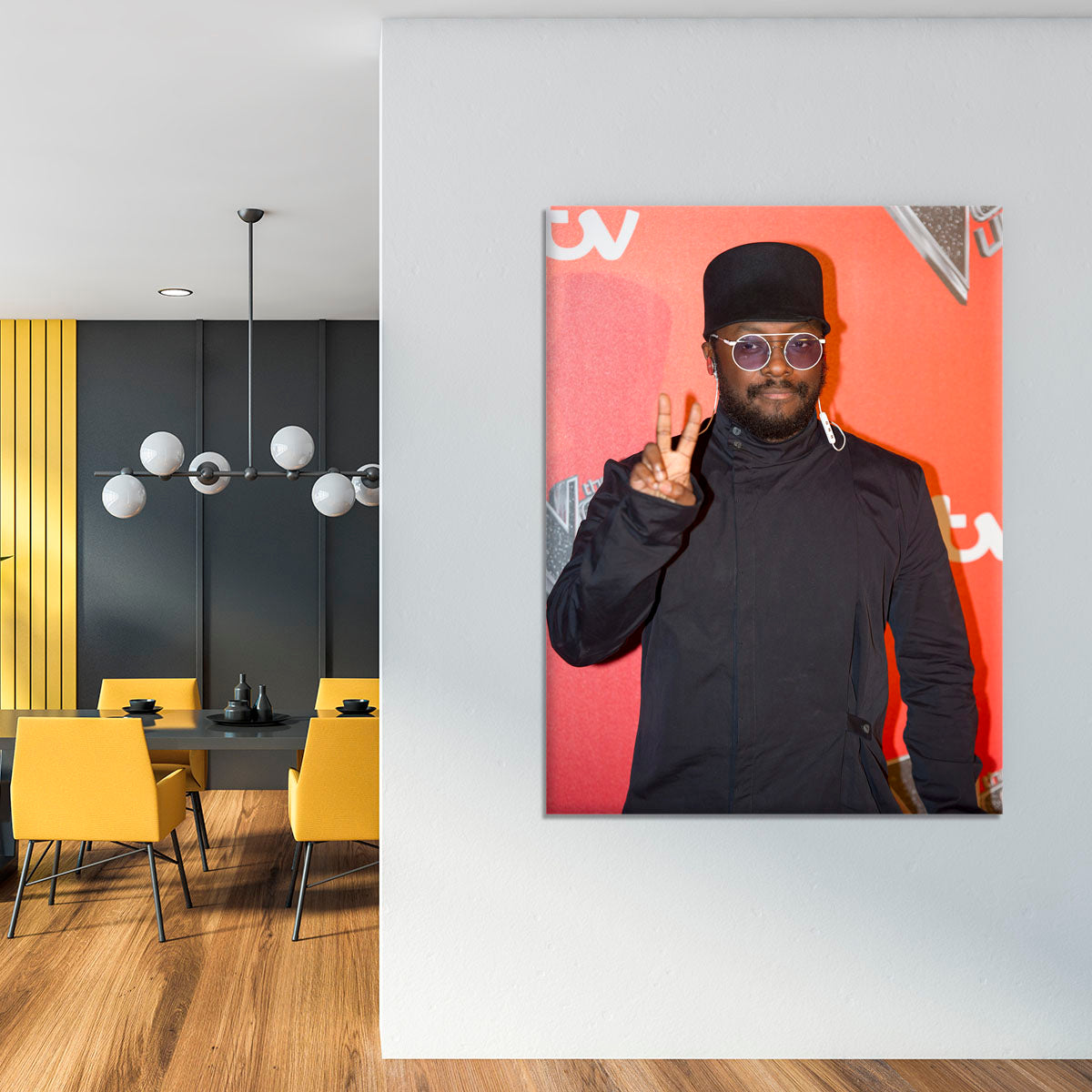 will I am in a hat Canvas Print or Poster - Canvas Art Rocks - 4