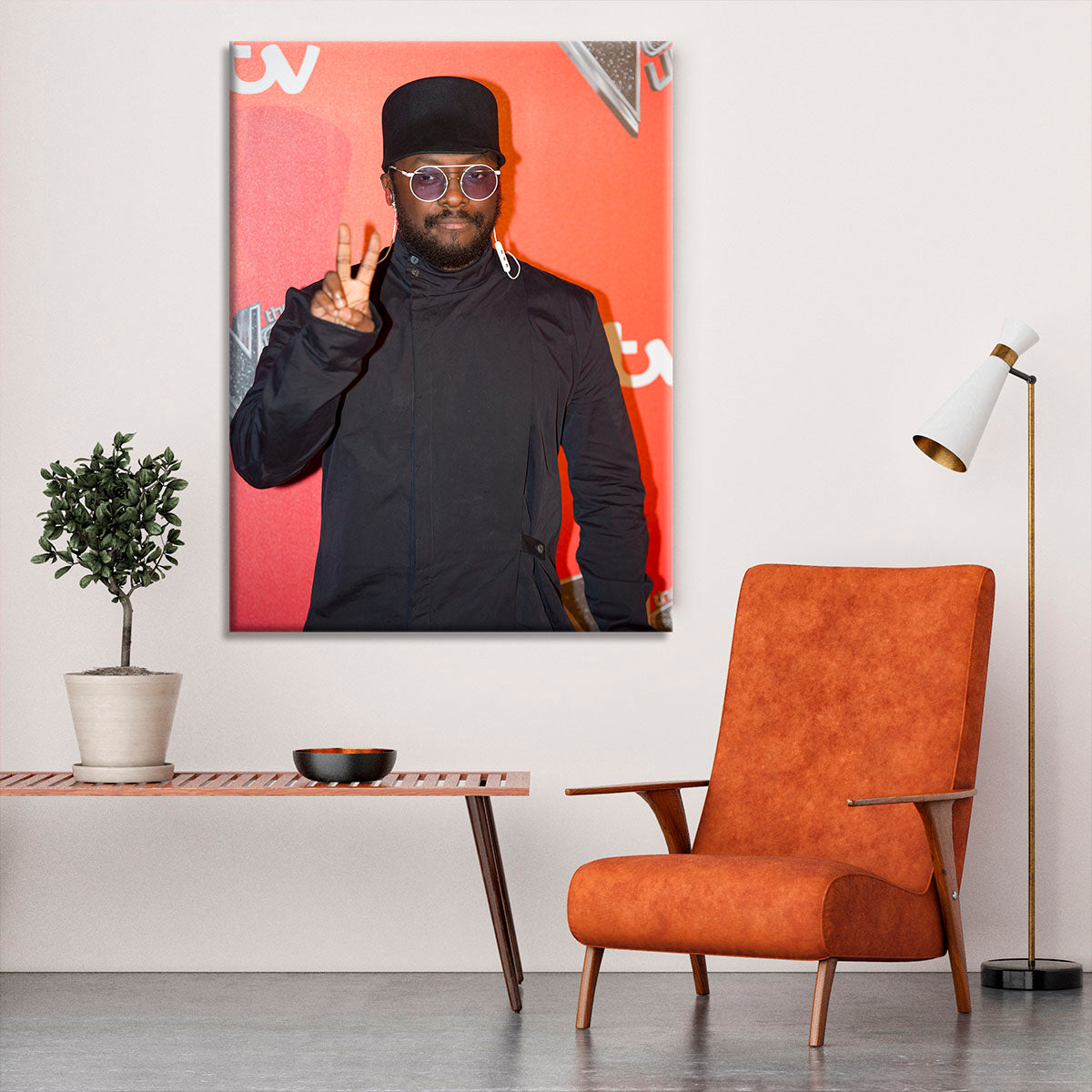 will I am in a hat Canvas Print or Poster - Canvas Art Rocks - 6