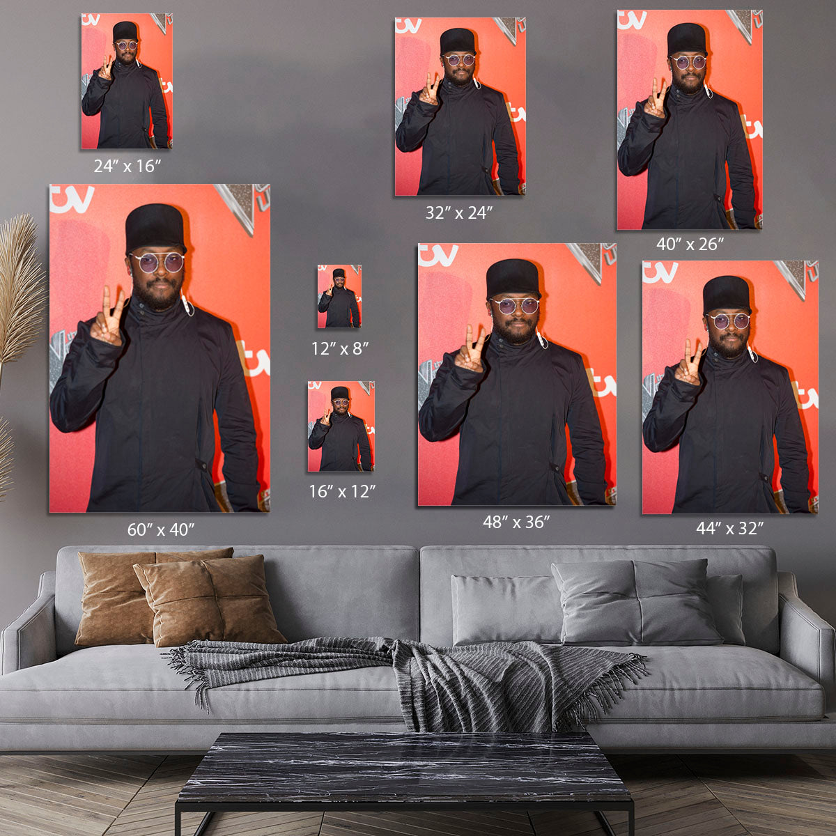 will I am in a hat Canvas Print or Poster - Canvas Art Rocks - 7