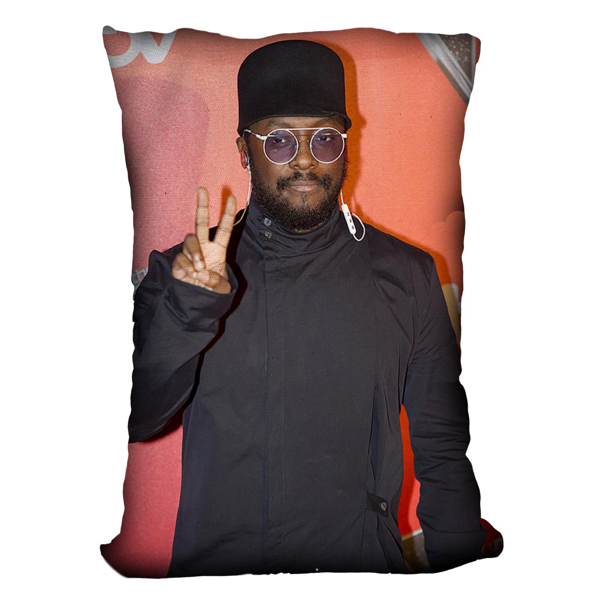 will I am in a hat Cushion