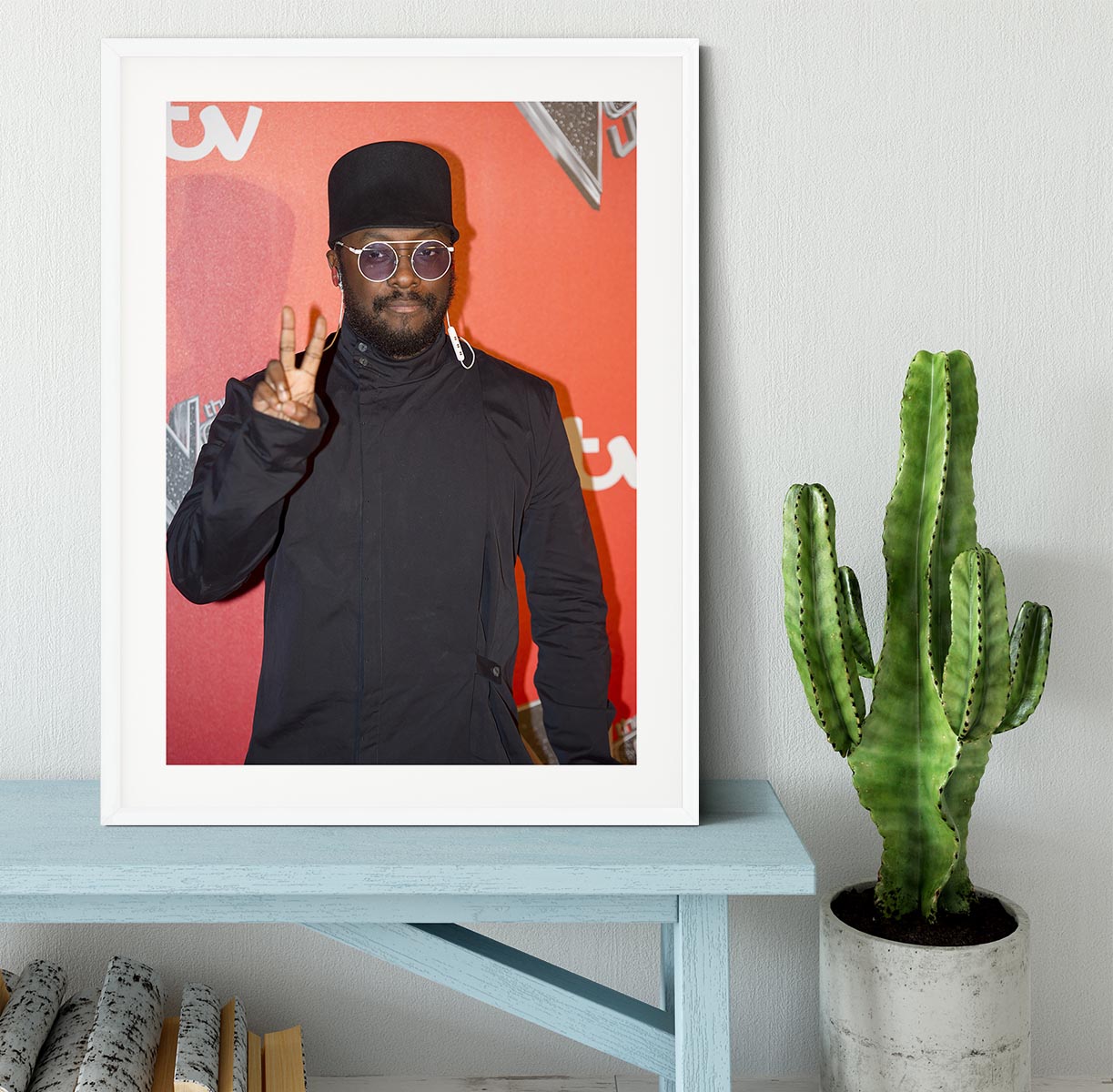 will I am in a hat Framed Print - Canvas Art Rocks - 5